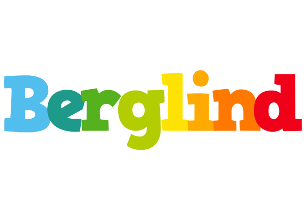 Berglind rainbows logo