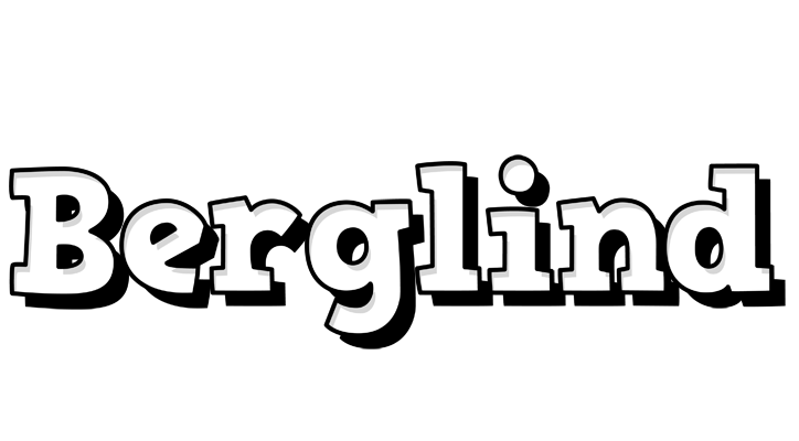 Berglind snowing logo