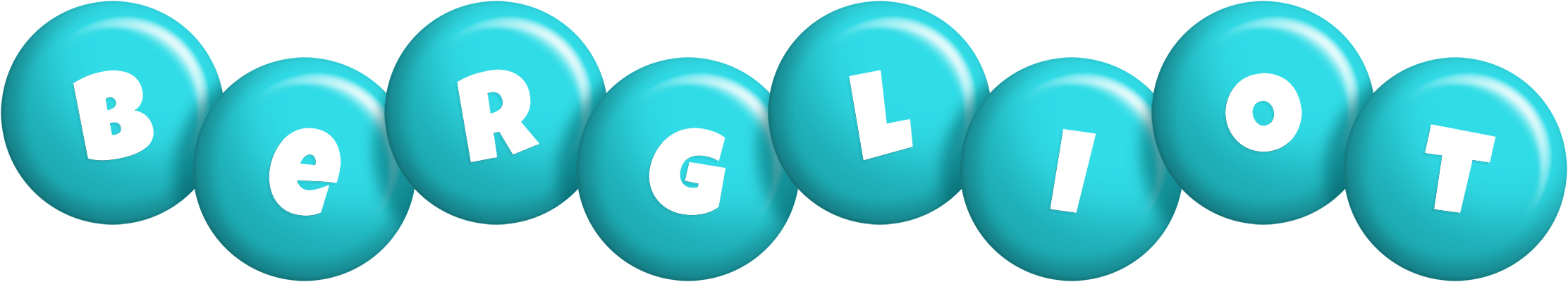 Bergliot candy-azur logo