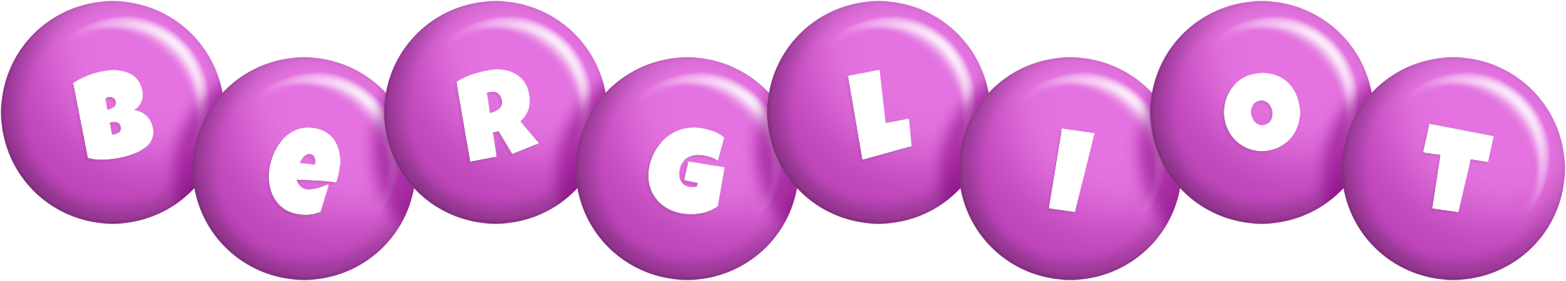 Bergliot candy-purple logo