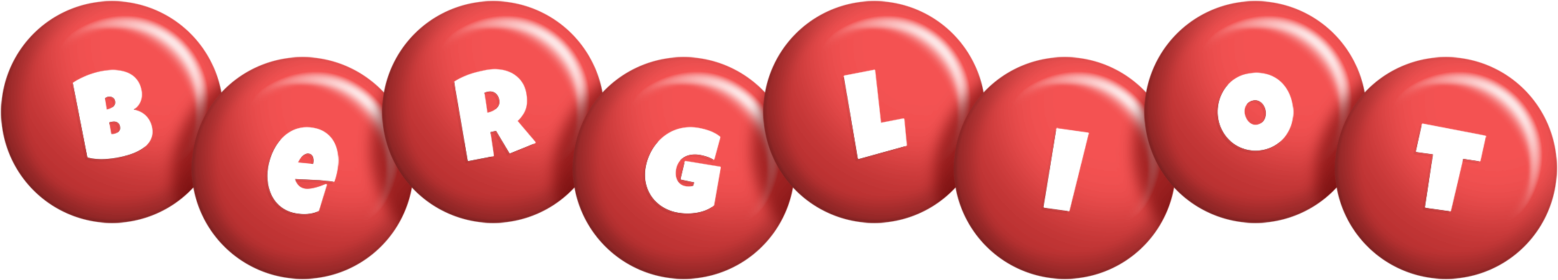 Bergliot candy-red logo