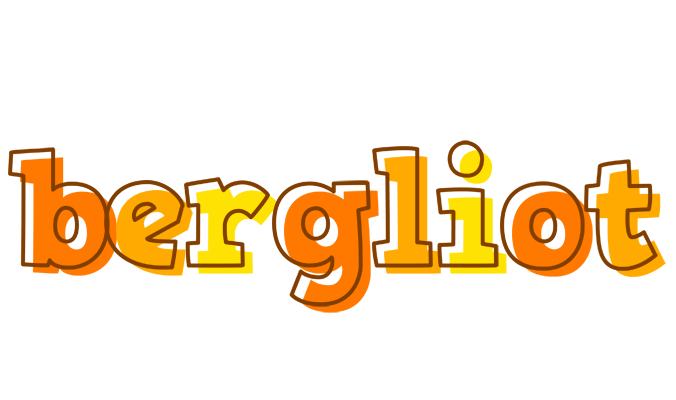 Bergliot desert logo
