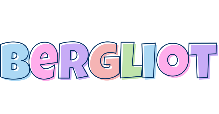 Bergliot pastel logo