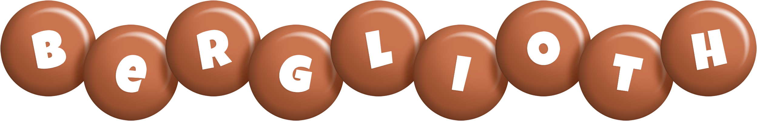 Berglioth candy-brown logo
