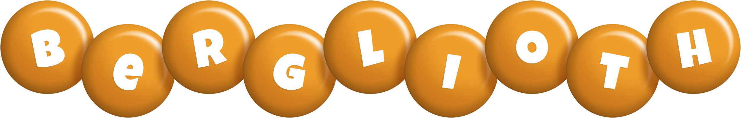 Berglioth candy-orange logo