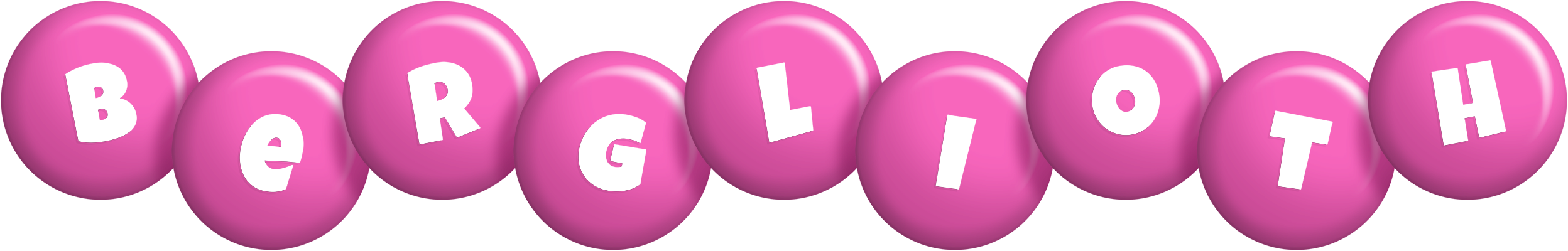 Berglioth candy-pink logo