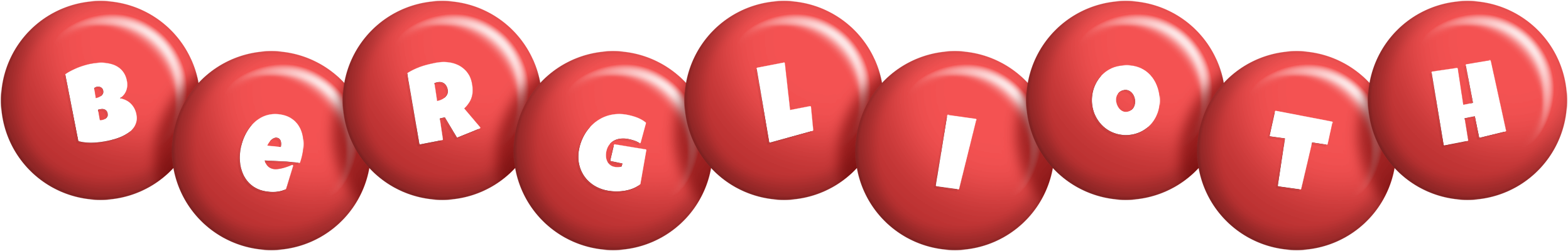 Berglioth candy-red logo