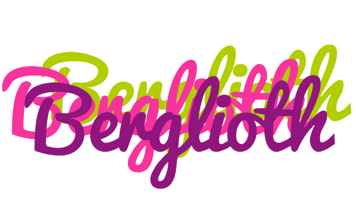 Berglioth flowers logo