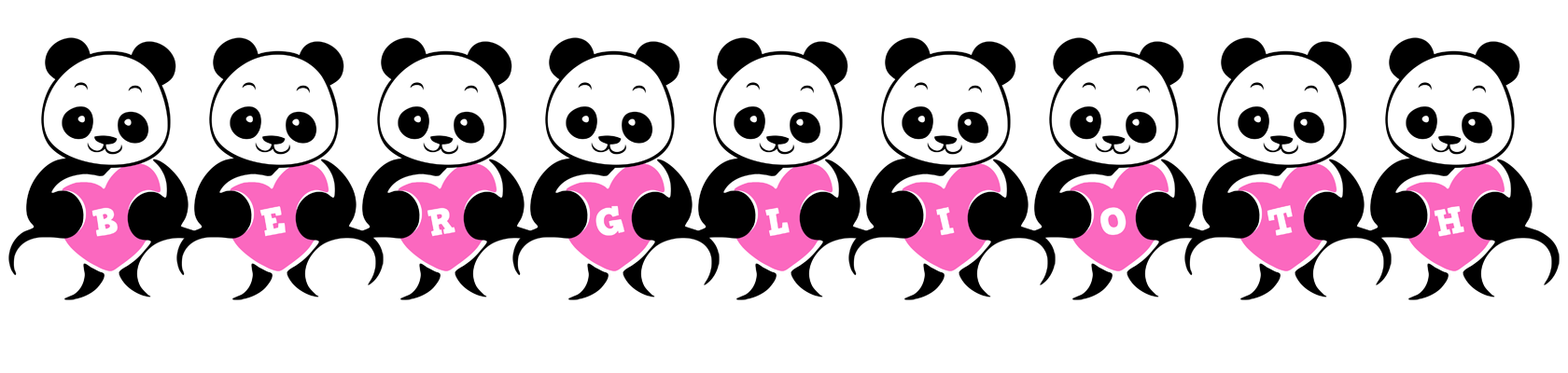 Berglioth love-panda logo