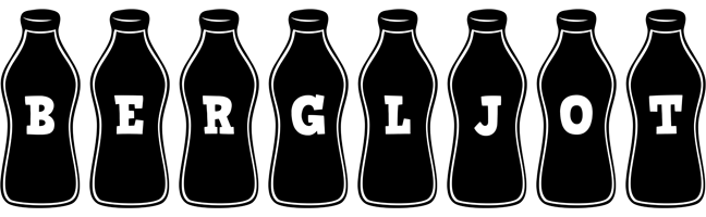 Bergljot bottle logo