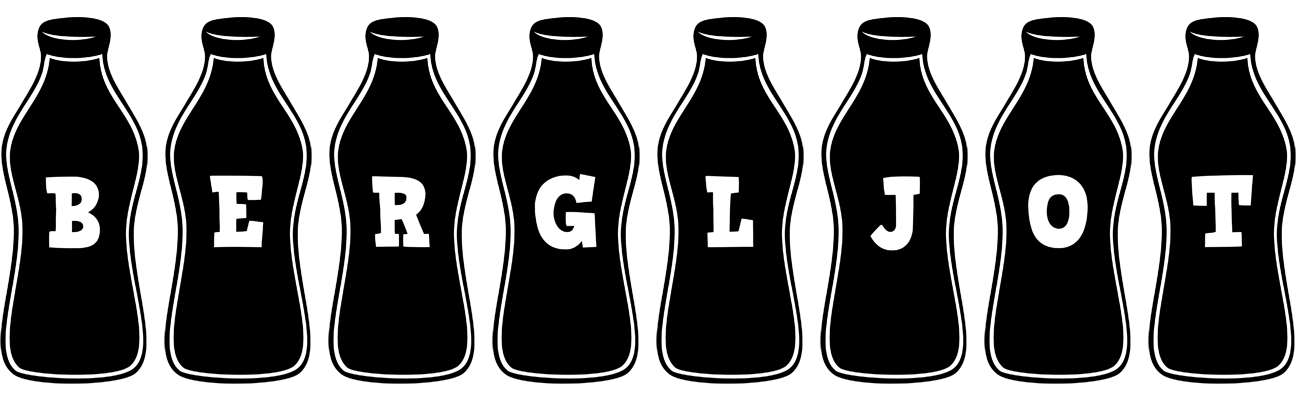 Bergljot bottle logo