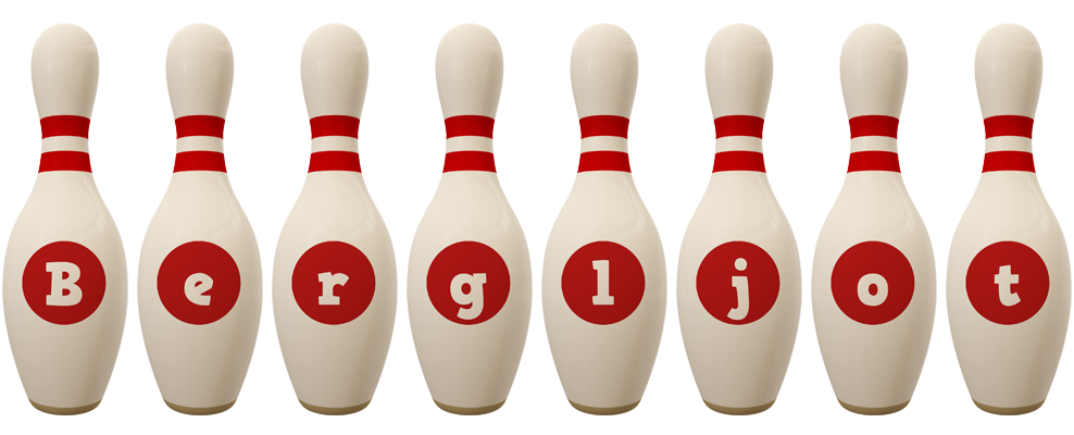 Bergljot bowling-pin logo