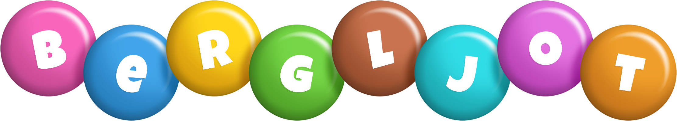 Bergljot candy logo