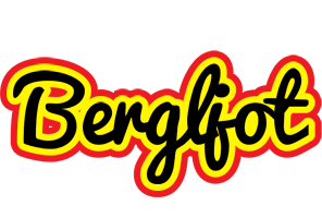 Bergljot flaming logo