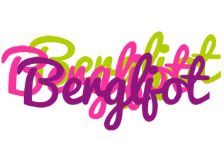 Bergljot flowers logo