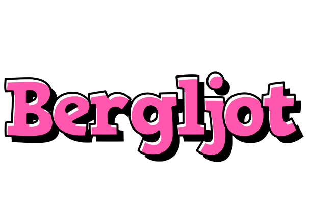 Bergljot girlish logo