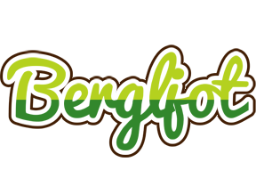 Bergljot golfing logo