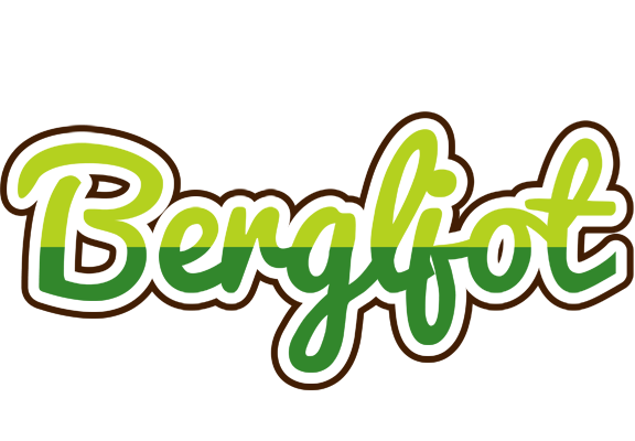 Bergljot golfing logo