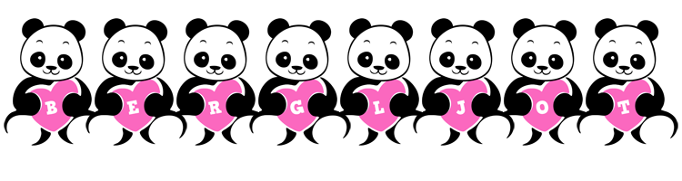 Bergljot love-panda logo