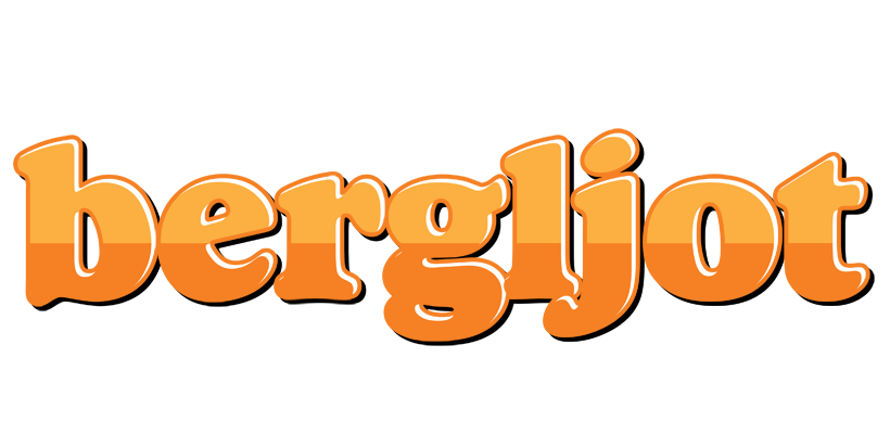 Bergljot orange logo