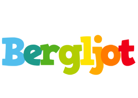 Bergljot rainbows logo