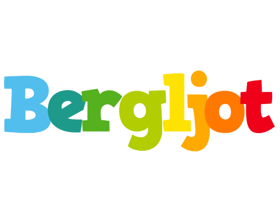 Bergljot rainbows logo