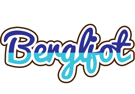 Bergljot raining logo
