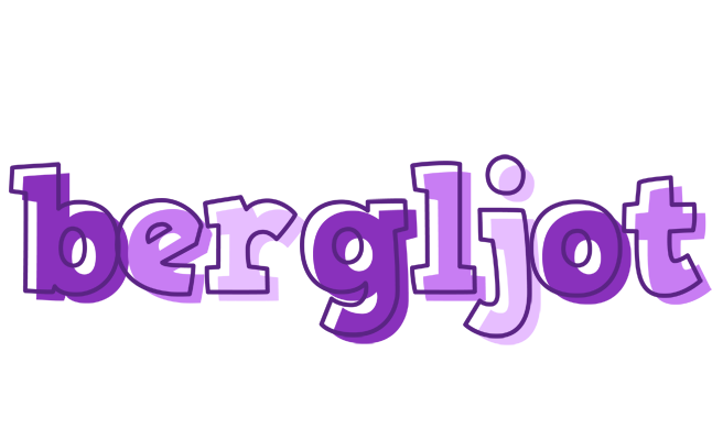 Bergljot sensual logo