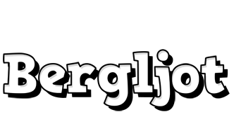 Bergljot snowing logo