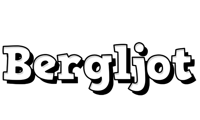Bergljot snowing logo