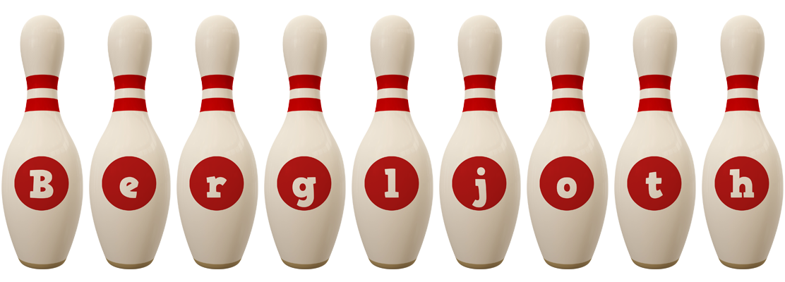 Bergljoth bowling-pin logo
