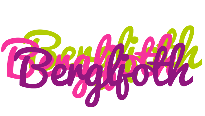 Bergljoth flowers logo