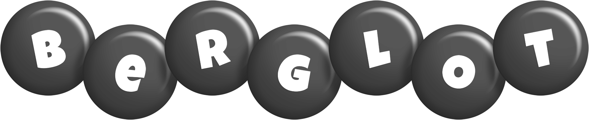 Berglot candy-black logo