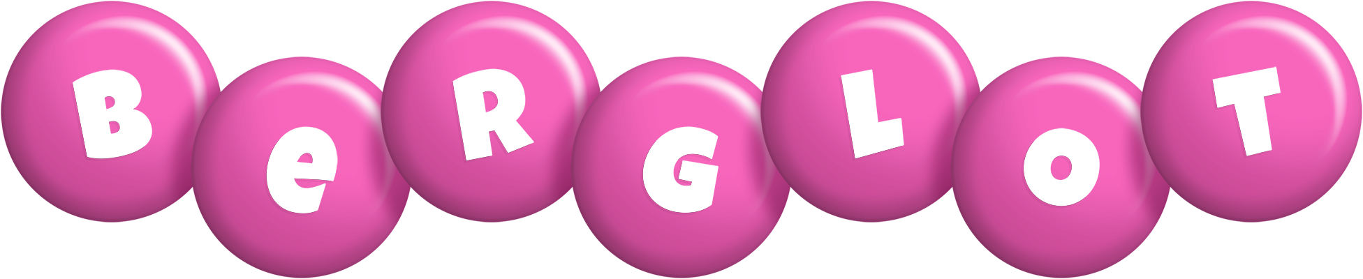 Berglot candy-pink logo