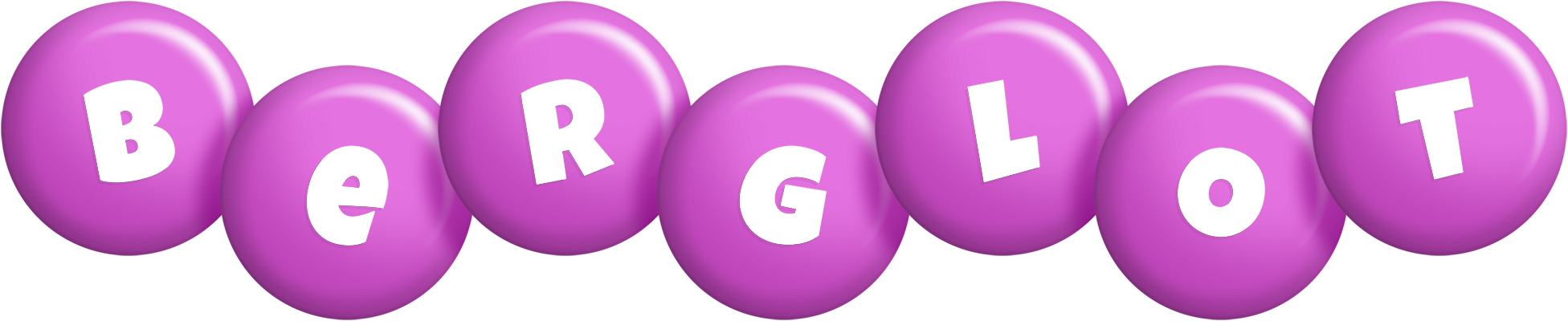 Berglot candy-purple logo
