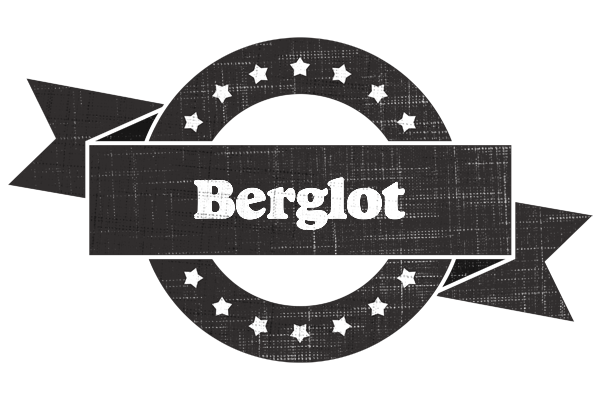 Berglot grunge logo