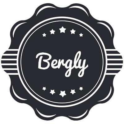 Bergly badge logo