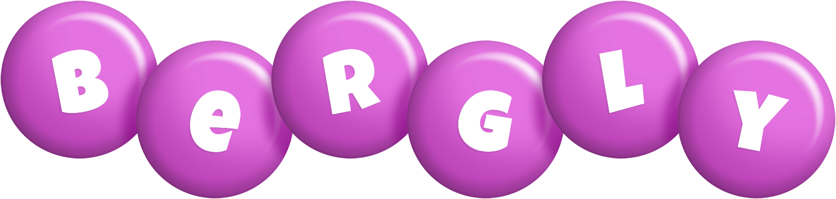 Bergly candy-purple logo