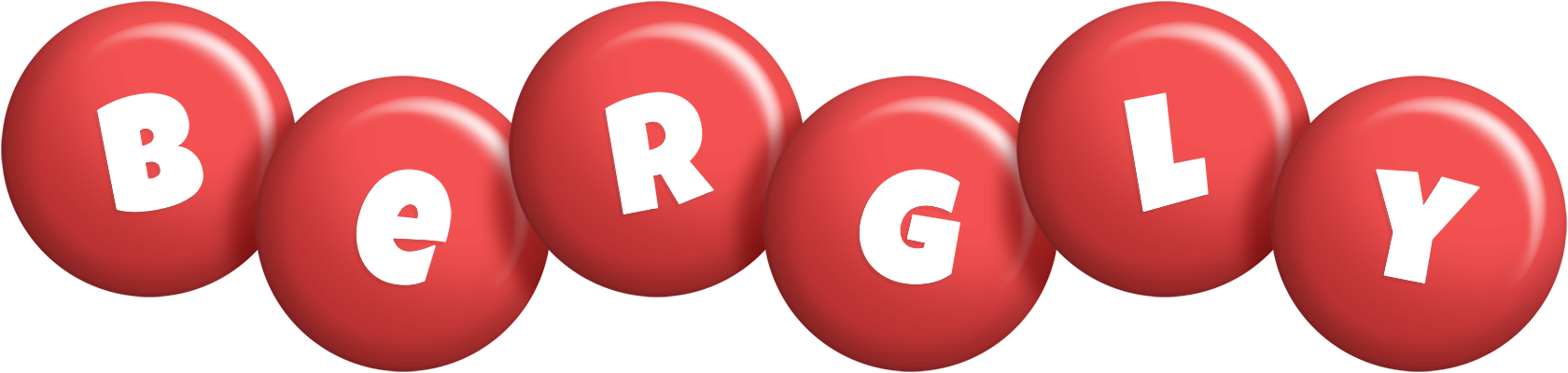 Bergly candy-red logo