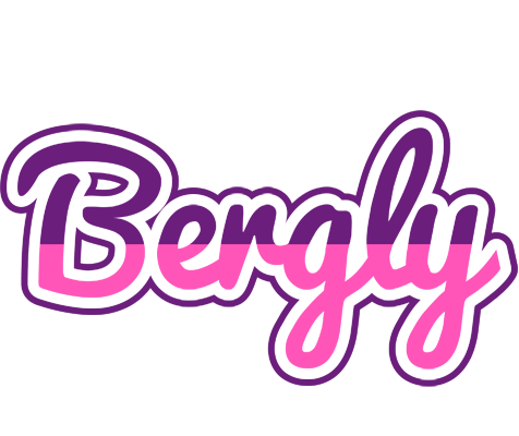 Bergly cheerful logo