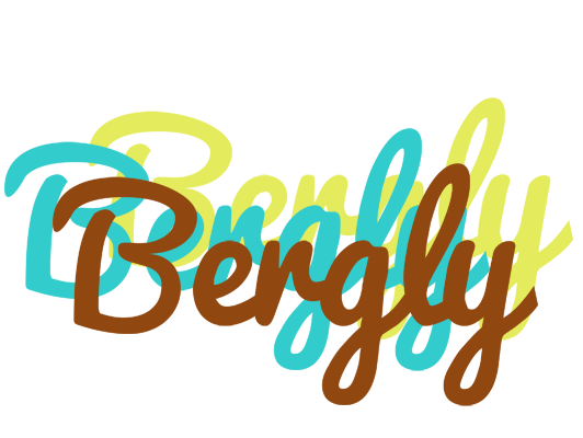 Bergly cupcake logo