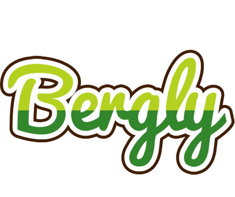 Bergly golfing logo