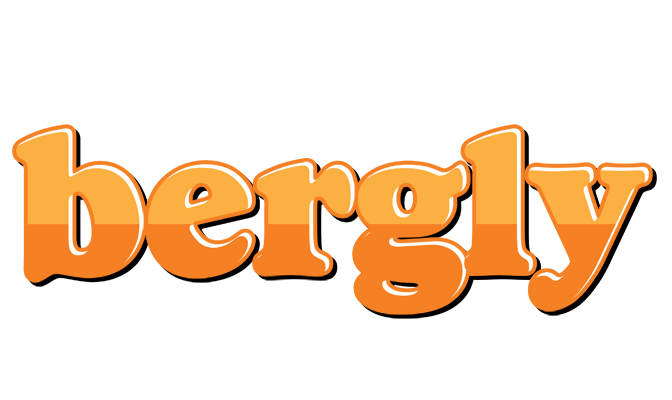 Bergly orange logo