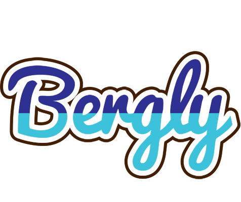 Bergly raining logo
