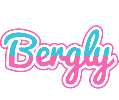 Bergly woman logo