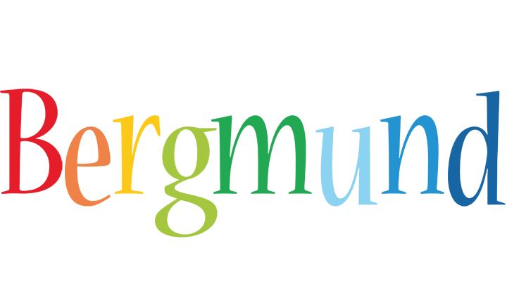 Bergmund birthday logo