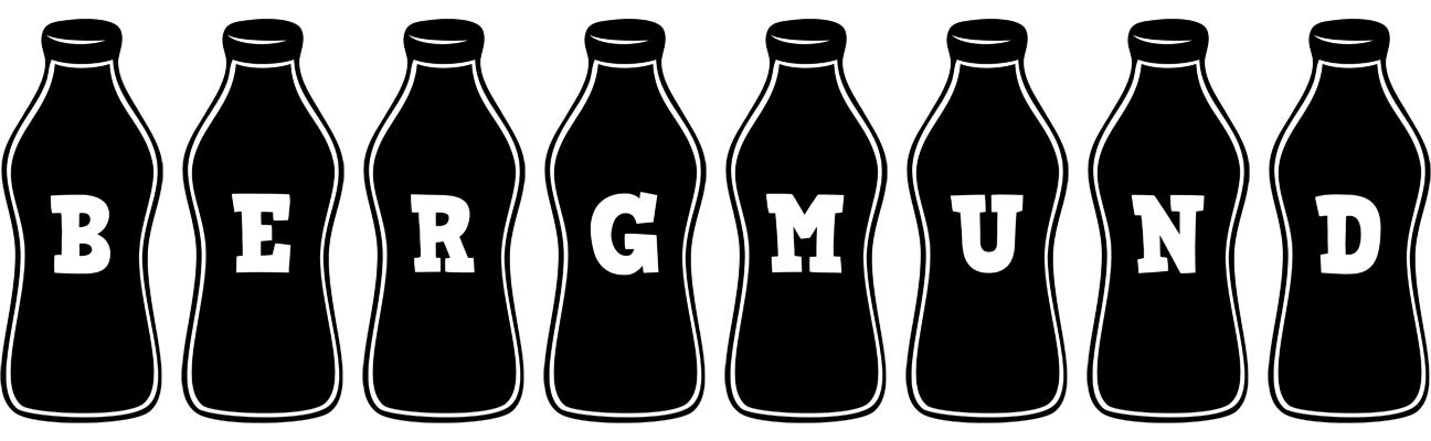 Bergmund bottle logo