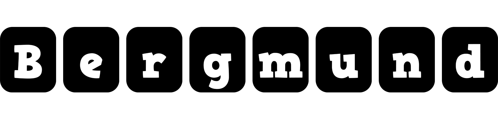 Bergmund box logo