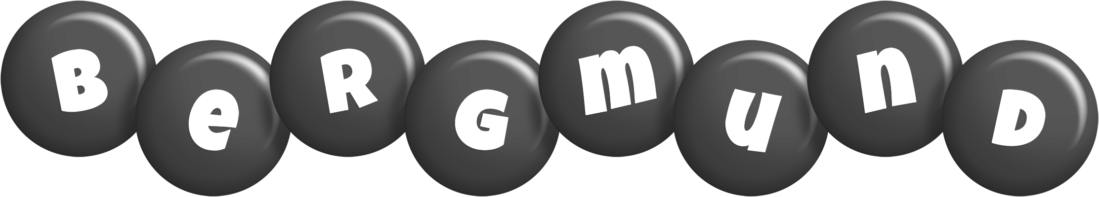 Bergmund candy-black logo