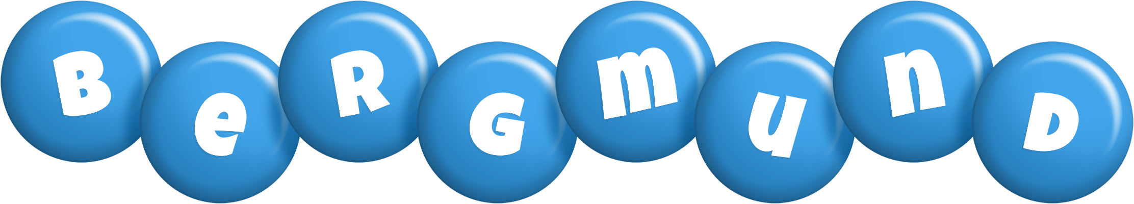 Bergmund candy-blue logo